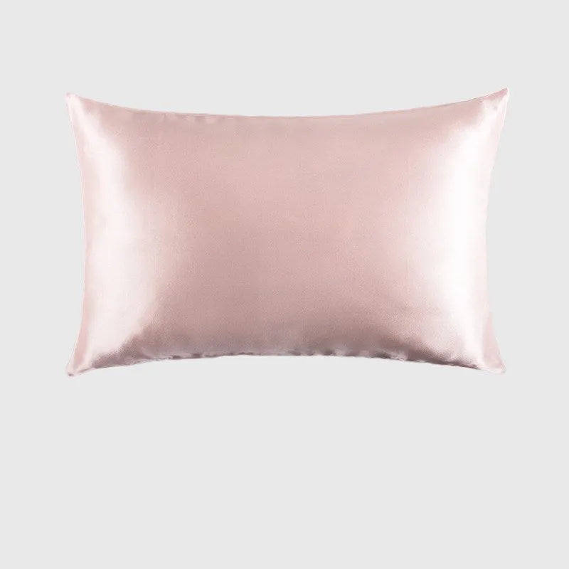 Double-Sided Silk Zipper Pillowcase 19 mommes - Bellarte Enchanté Double-Sided Silk Zipper Pillowcase 19 mommes